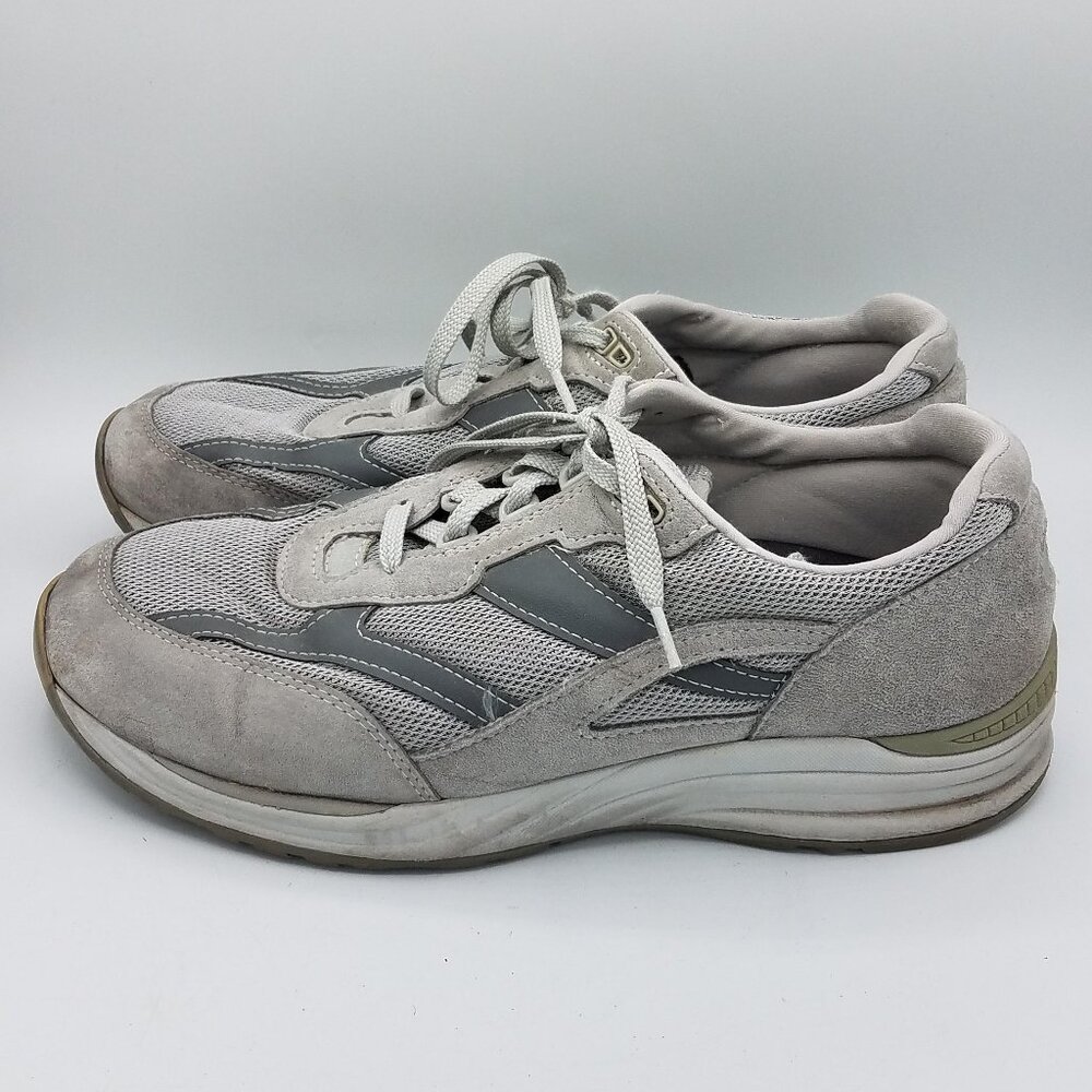 SAS Journey Gray Casual Walking Sneakers Mens 12.5 W Wide Comfort Shoes 75960590